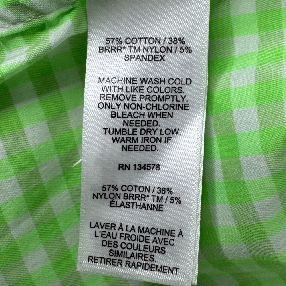 Vineyard Vines OTG Performance Gingham Button Dow… - image 8